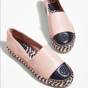 Tory Burch Color Block Espadrille, Pink/Navy